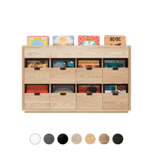 Dovetail 4 × 2.5 Storage Cabinet - Ash (Multiple Colours Available)