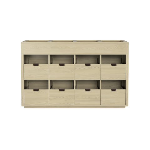 Dovetail 4 × 2.5 Storage Cabinet - Ash (Multiple Colours Available)