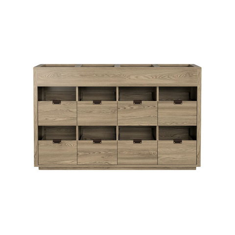 Dovetail 4 × 2.5 Storage Cabinet - Ash (Multiple Colours Available)