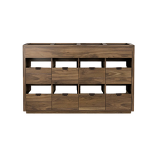 Dovetail 4 × 2.5 Storage Cabinet - Natural Walnut