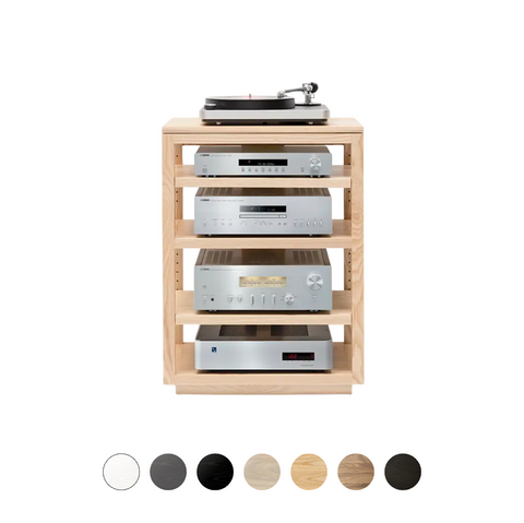 Dovetail Audio Rack 22" D - Ash (Multiple Colours Available)