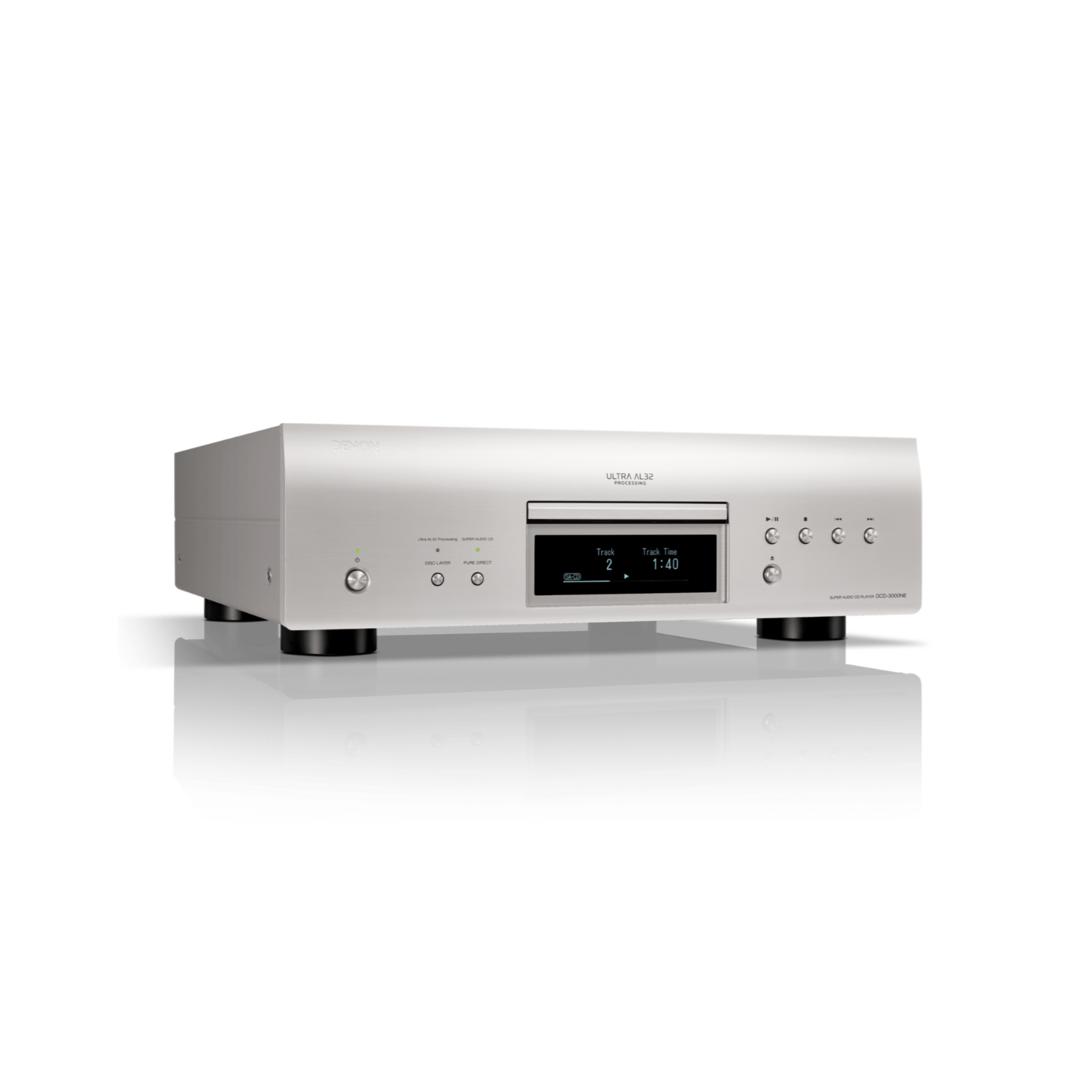 Denon DCD-3000NE Reference Series SACD Player - Silver at Liptons Denon DCD-3000NE Reference Series SACD Player - Silver at Liptons