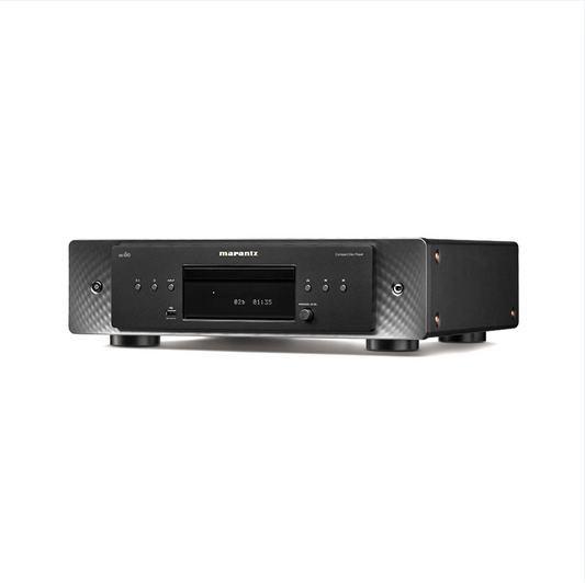 CD60-S Premium CD Player with Modern Design and Custom HDAM - Black