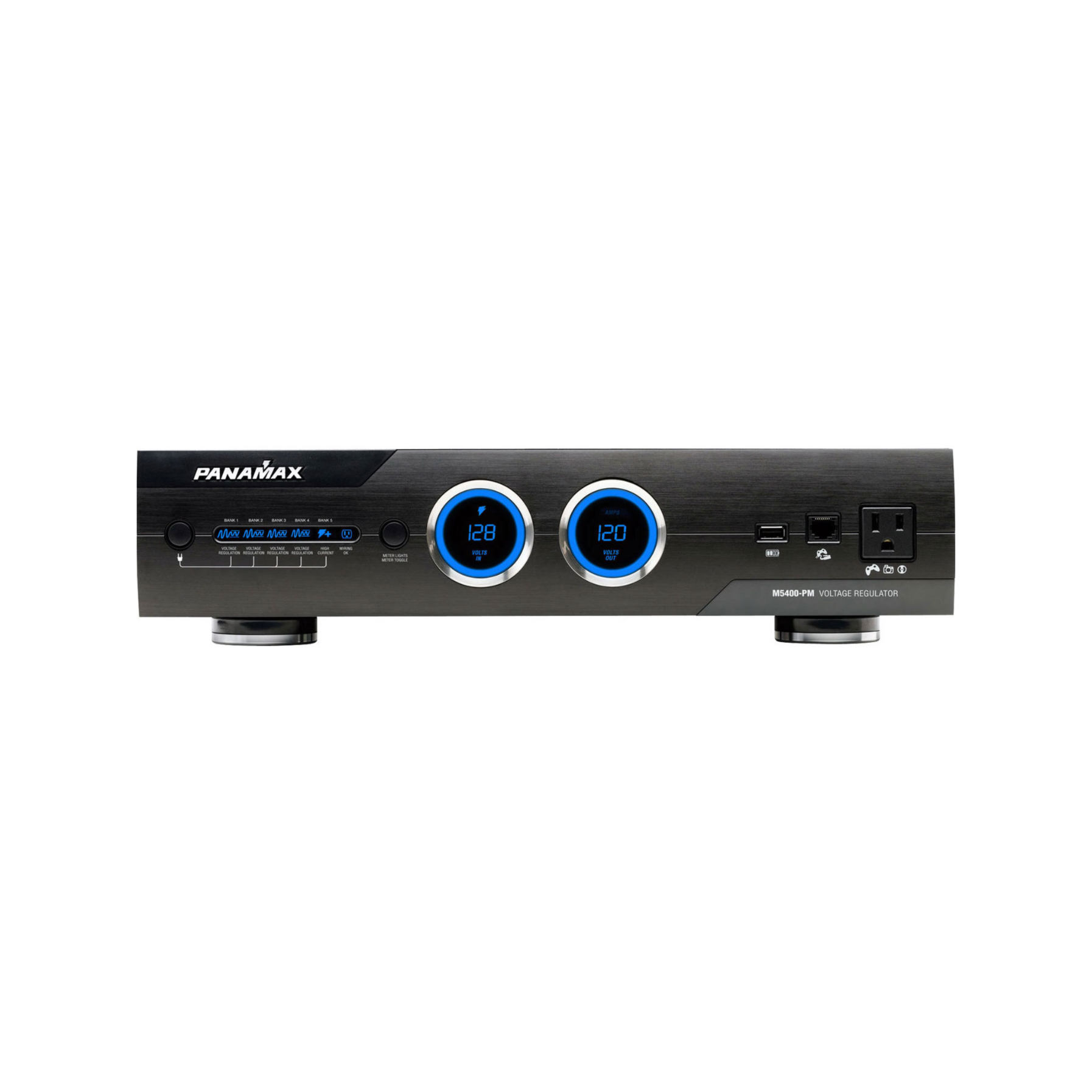 DEMO MODEL Panamax M5400-PM Power Management w/ Voltage Regulation, 2RU, 11 Outlets