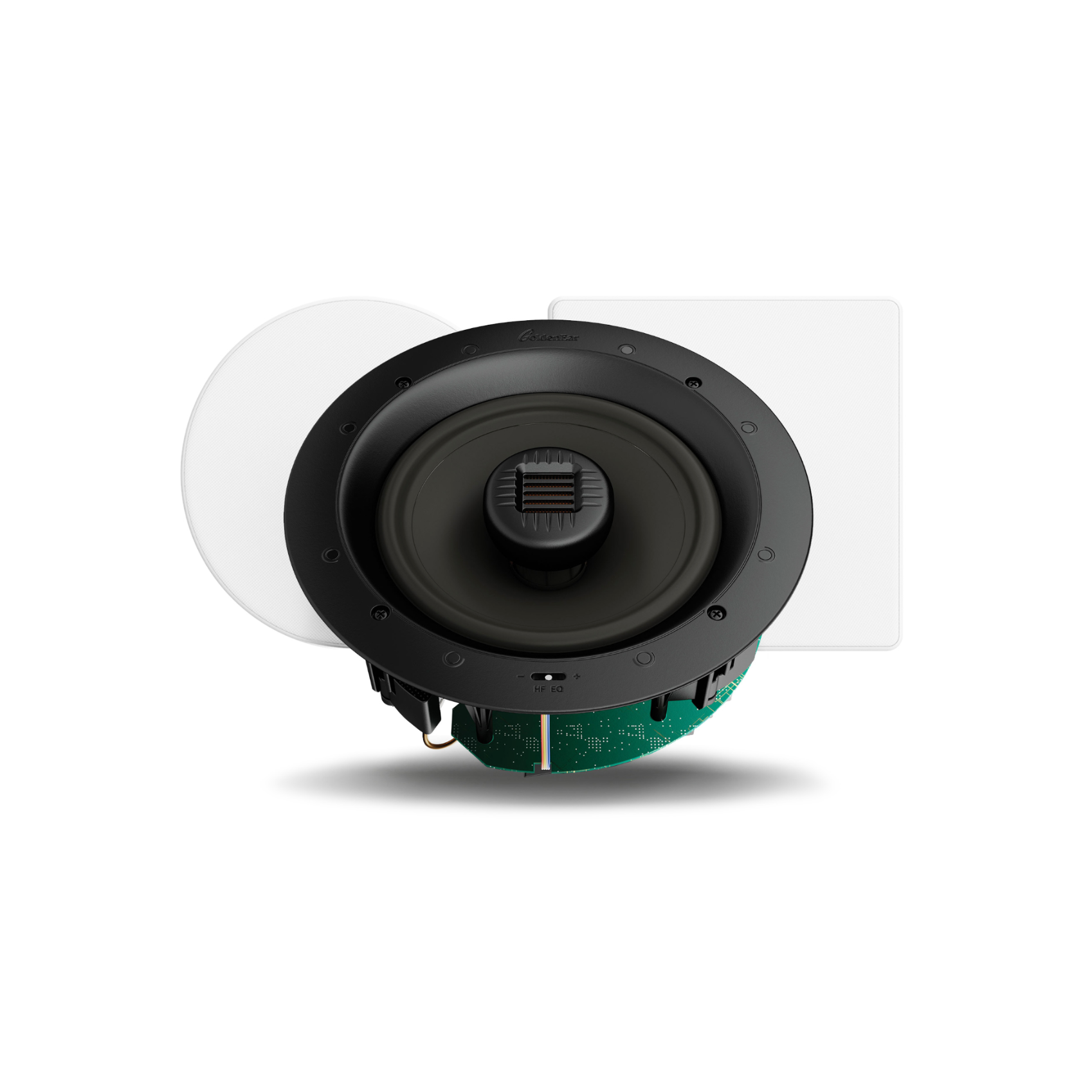 INVISA 850 2-Driver, 2-Way In-Ceiling Loudspeaker with Pivotable Tweeter