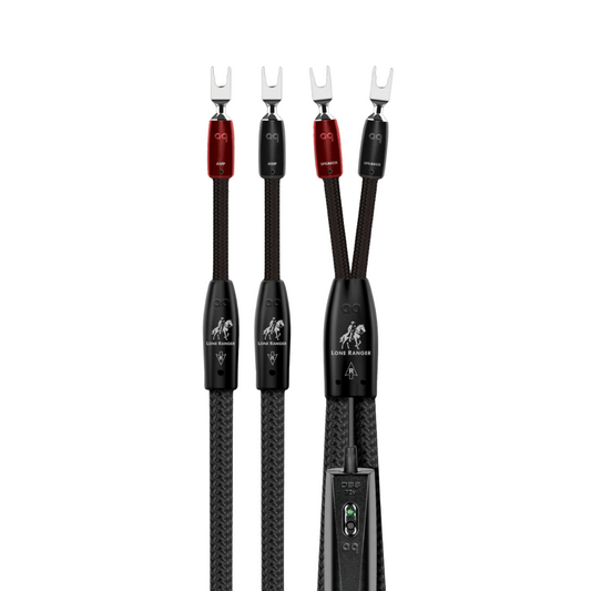 Lone Ranger Full-Range Speaker Cable ( 6 ft pair ) w/Multi-Spades