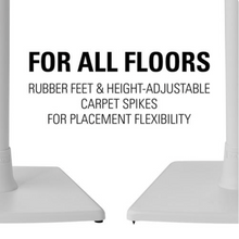 Sanus WSS22-W1 Speaker Stand Pair for Sonos One, Play:1 and Play:3 - White