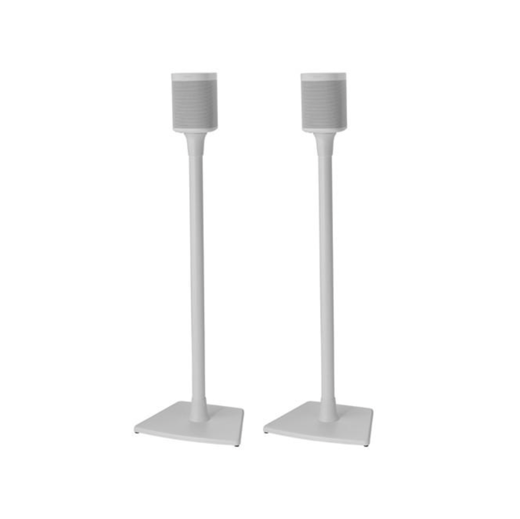 Sanus WSS22-W1 Speaker Stand Pair for Sonos One, Play:1 and Play:3 - White