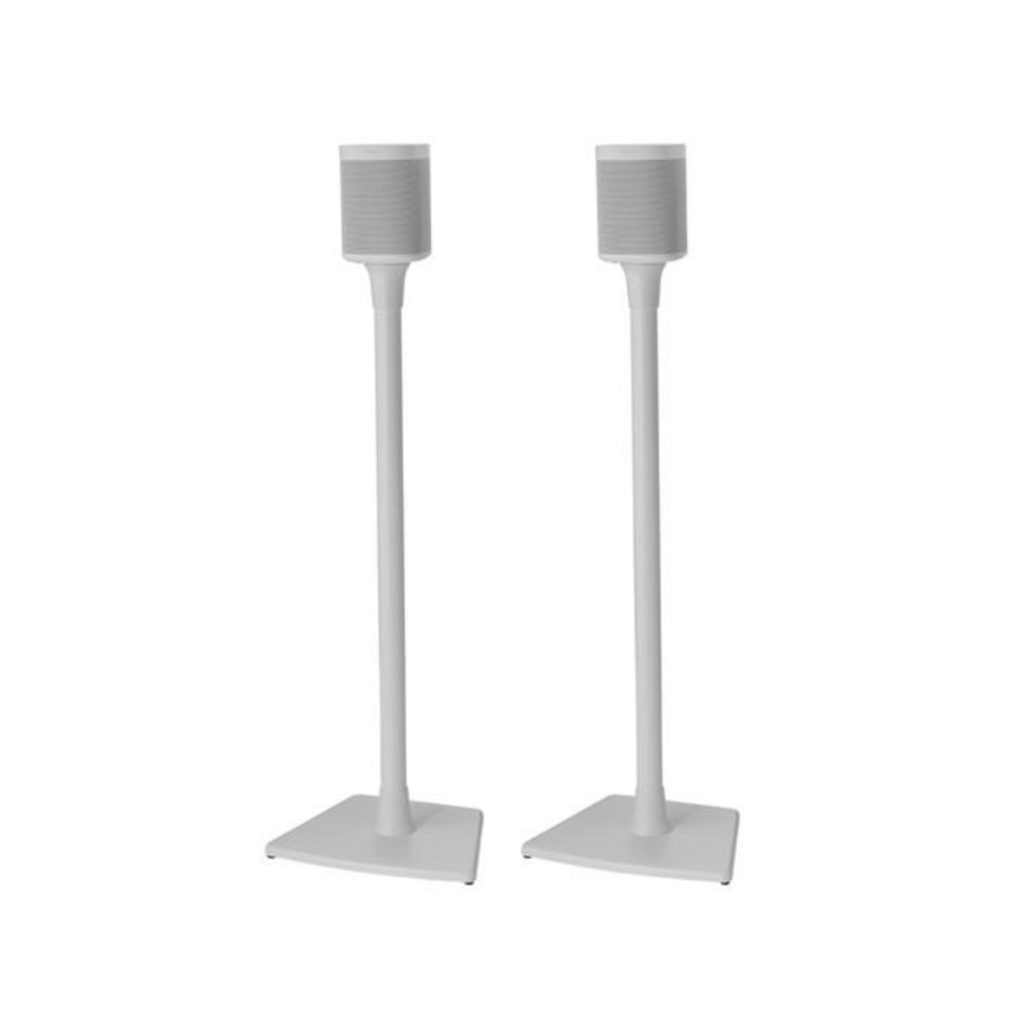 Sanus WSS22-W1 Speaker Stand Pair for Sonos One, Play:1 and Play:3 - White