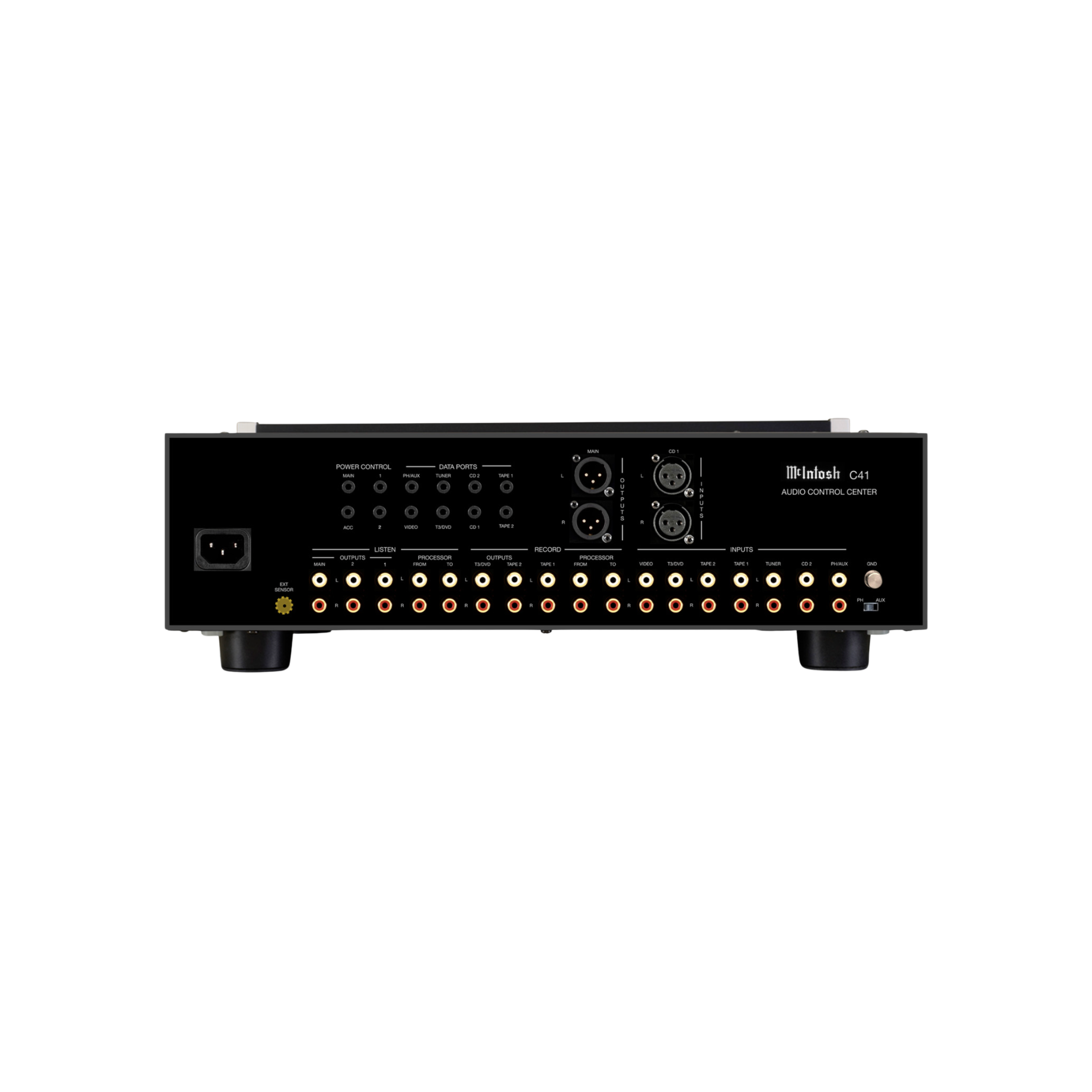 C41 2-Channel Solid State Audio Control Center