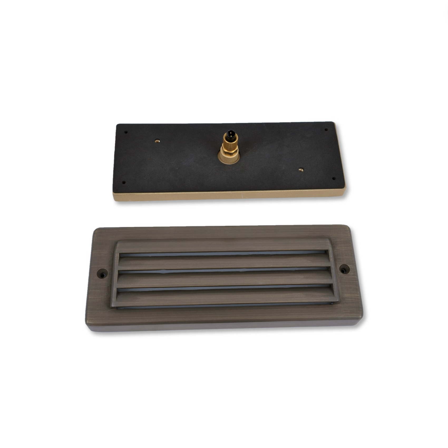 Vertical Step Light (CMC Direct Connect) 3.5W 3000K - Vintage Brass