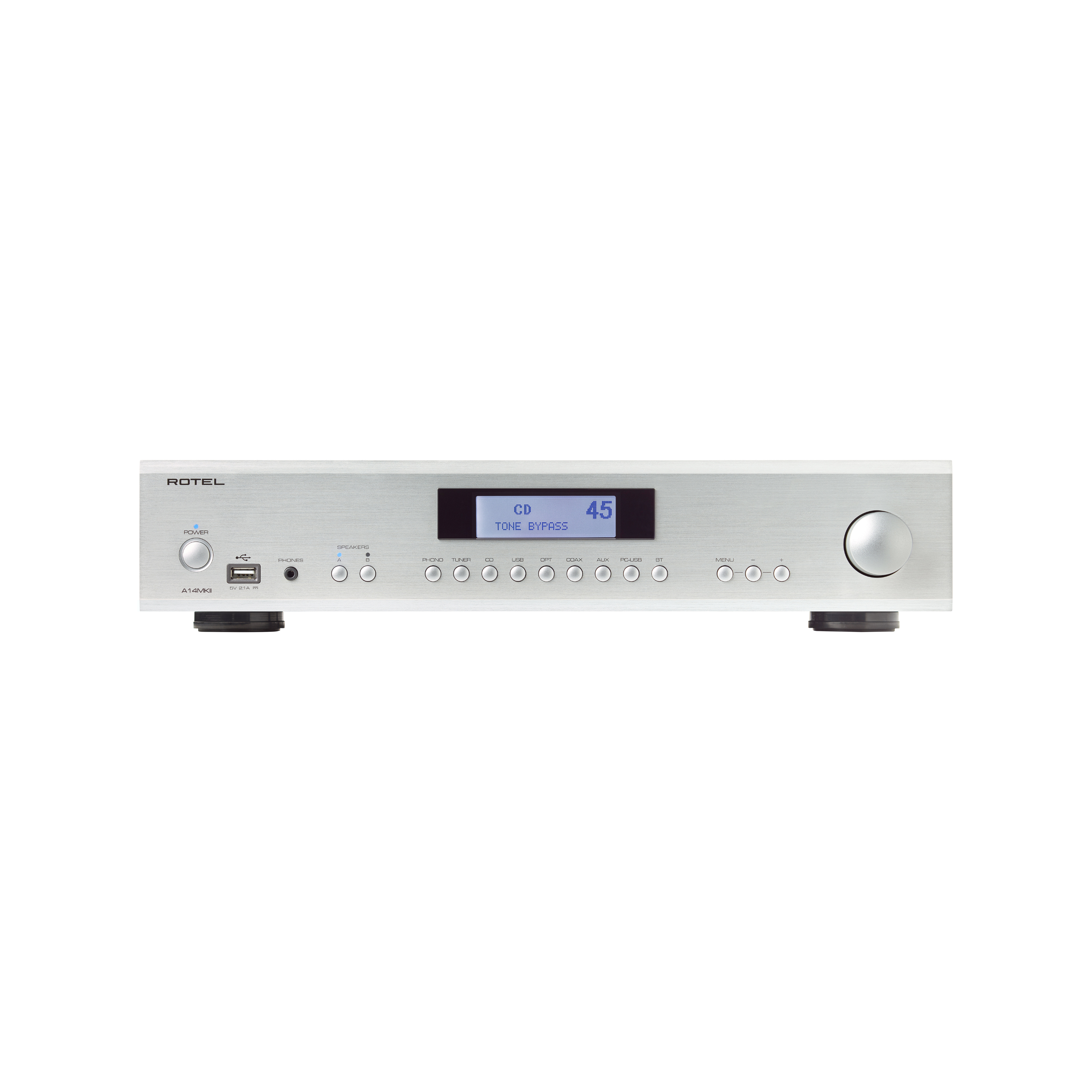 A14 MKII Stereo Integrated Amplifier - Silver
