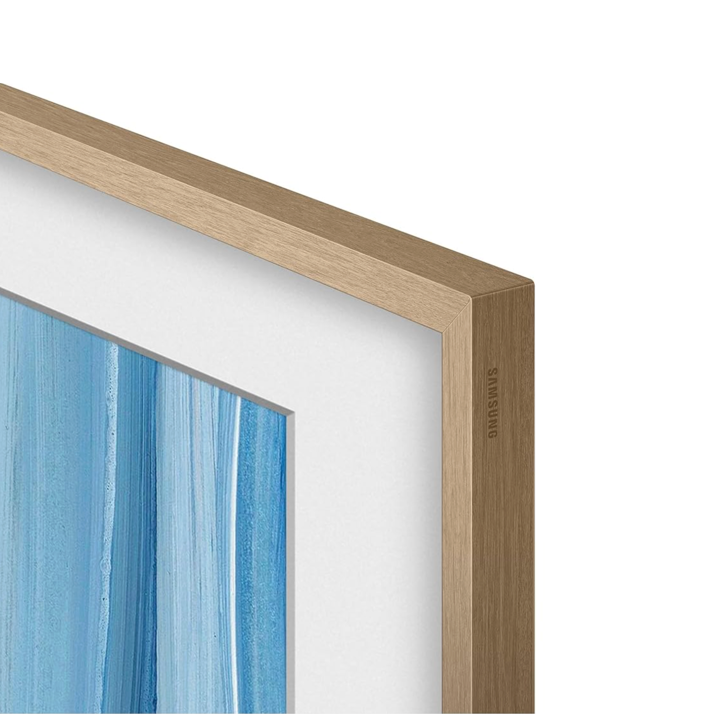 65" Customizable Bezel for Samsung Frame TV - Beige Wood