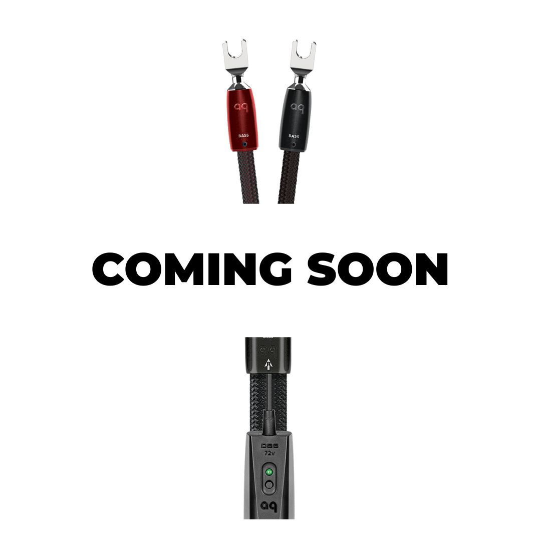 COMING SOON AudioQuest BigFoot BASS Speaker Cable ( 8 ft pair) w/Multi-Spades