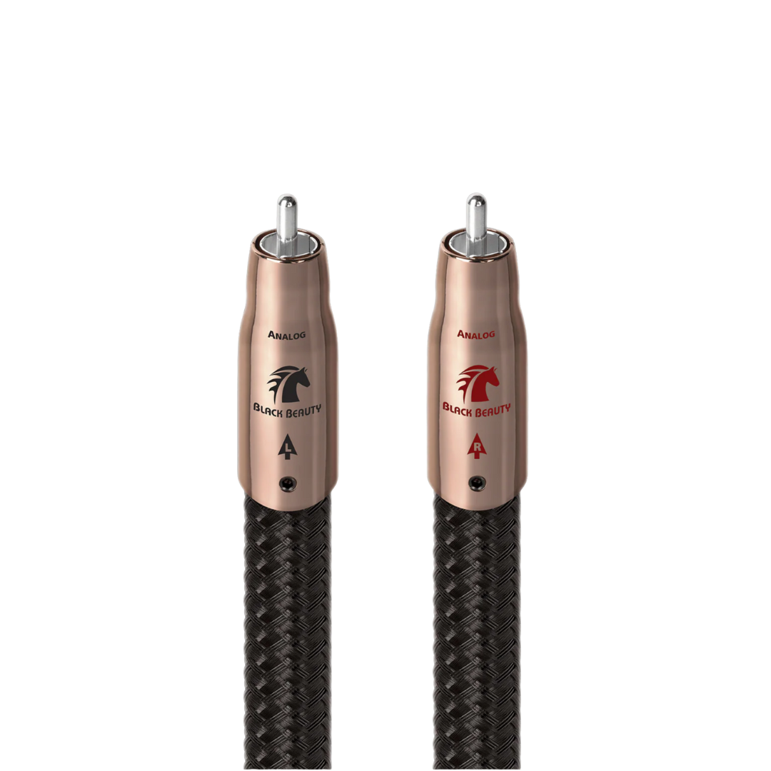 Black Beauty RCA Interconnect Cable Pair (3M)