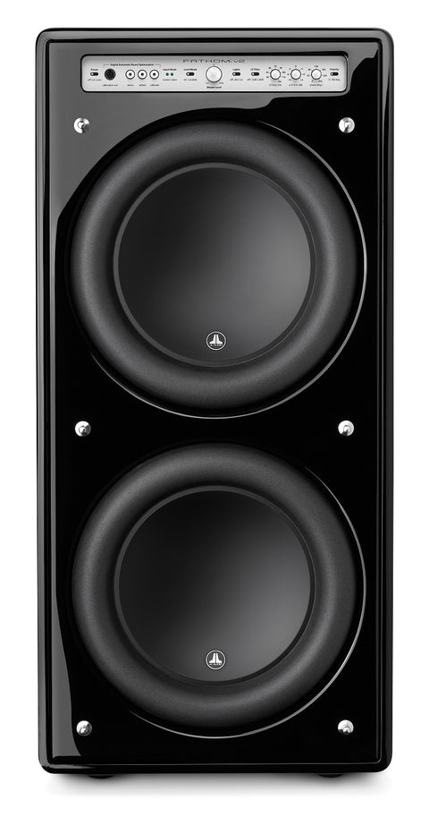 Fathom Dual 12" Powered Subwoofer - Gloss Black