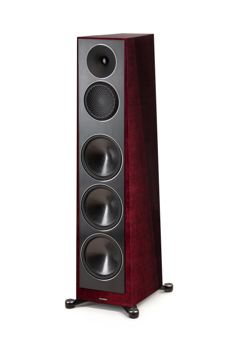 FOUNDER 120H Hybrid Floorstanding Speaker Pair - Black Walnut