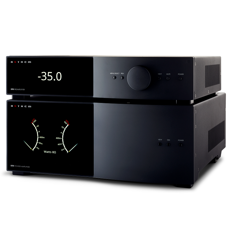 STR Stereo Pre-Amplifier - Silver