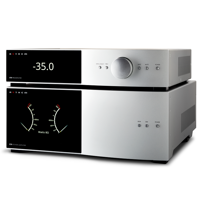 STR Stereo Amplifier - Silver