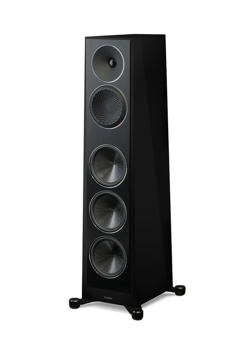 FOUNDER 100F Floorstanding Speaker Pair - Black Walnut