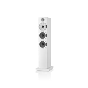 704 S3 Series Floor-standing Speaker Pair - Satin White