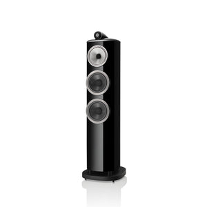 804 D4 Floor-standing Speaker Pair - Gloss Black